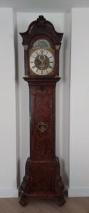 Antiek Hollands Staand Horloge - Antiek Restauraties Antiekrestaurateur Peter J Oomes