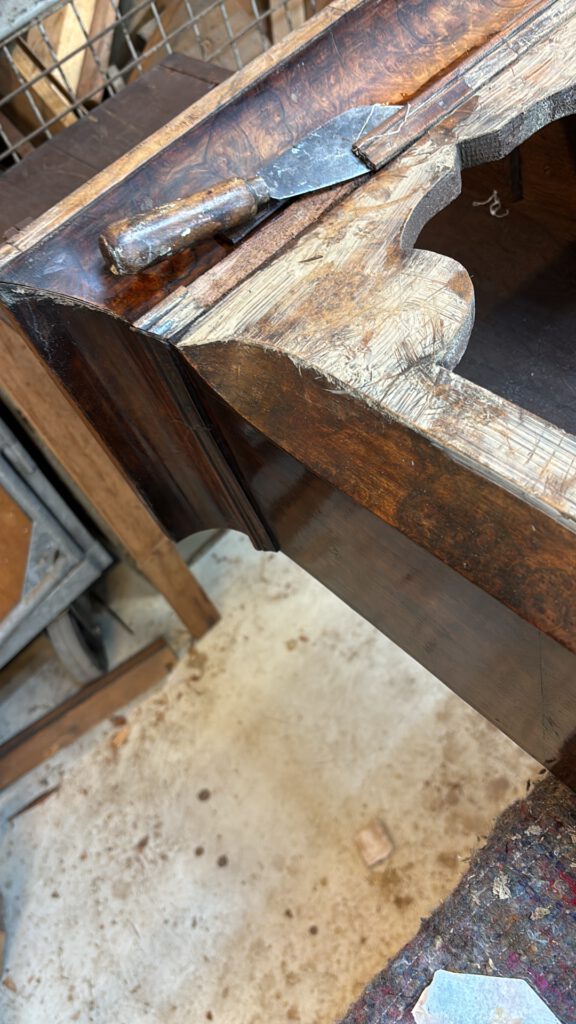 Restauratie antiek Hollands staand horloge